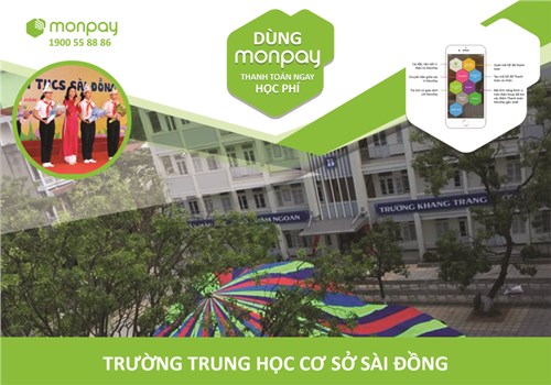 Trung Học Cơ sở Sài Đồng triển khai thí điểm thanh toán trực tuyến theo chỉ đạo của Thành phố. 